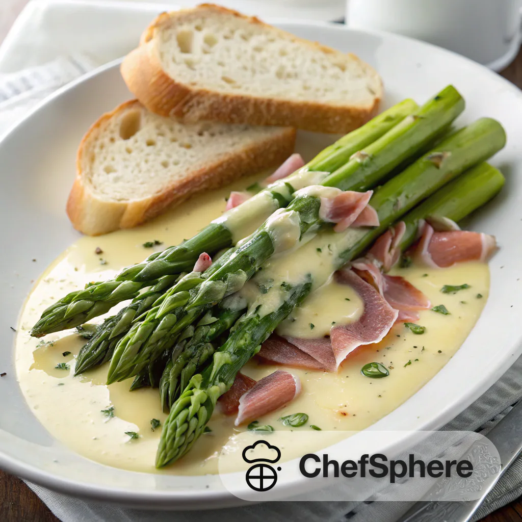 Asparagus in Creamy Luscious Sauce