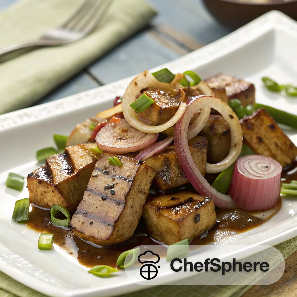 Savory Grilled Tofu and Seitan Medley