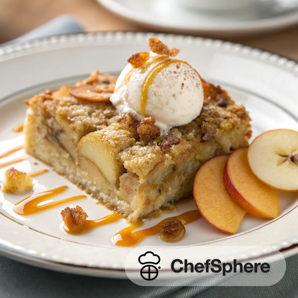 Apple Matzoh Casserole with Sweet Spices