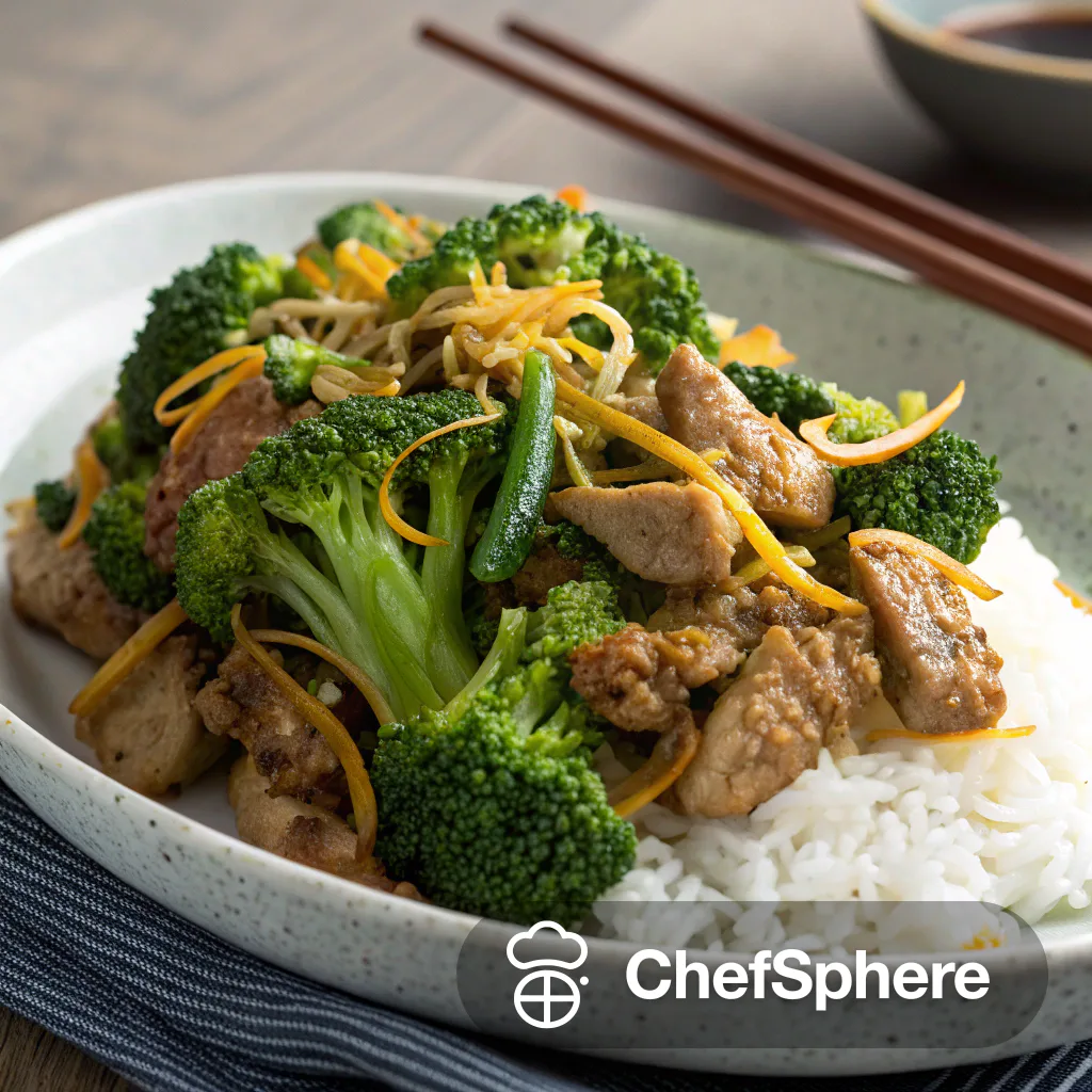 Pork and Broccoli Stir-Fry Classic