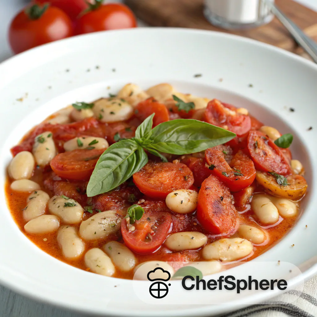 Cannellini Bean Tomato Stew