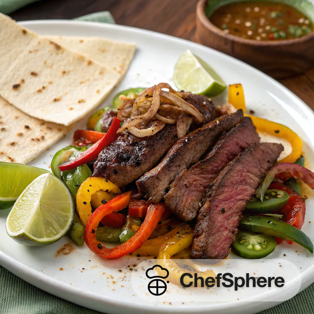 Mexican Beef and Sautéed Veggies