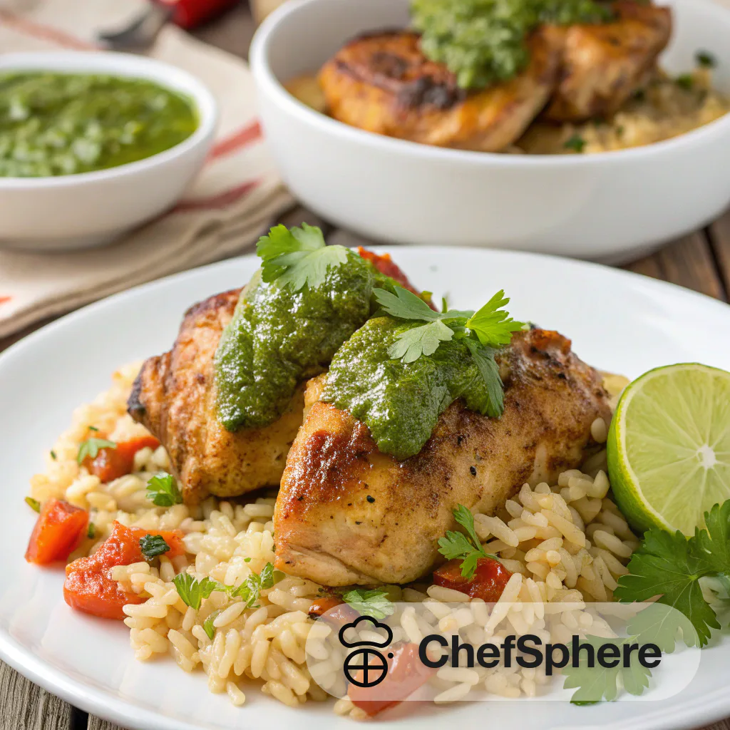 Tangy Latin Chicken and Rice Recipe