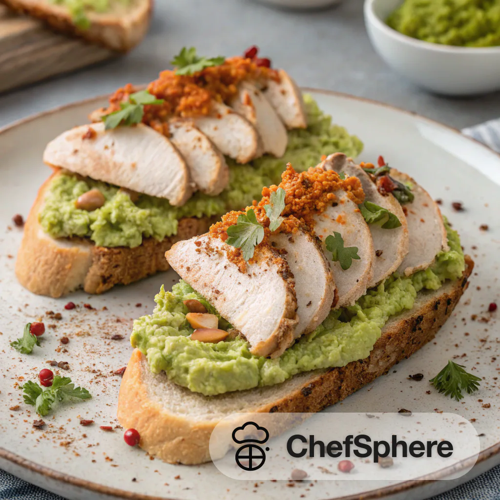 Avocado Chicken Sandwich with a Twist