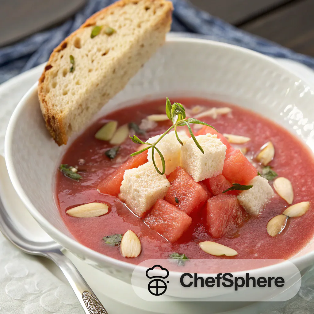 Spiced Chilled Fruit Soup Recipe