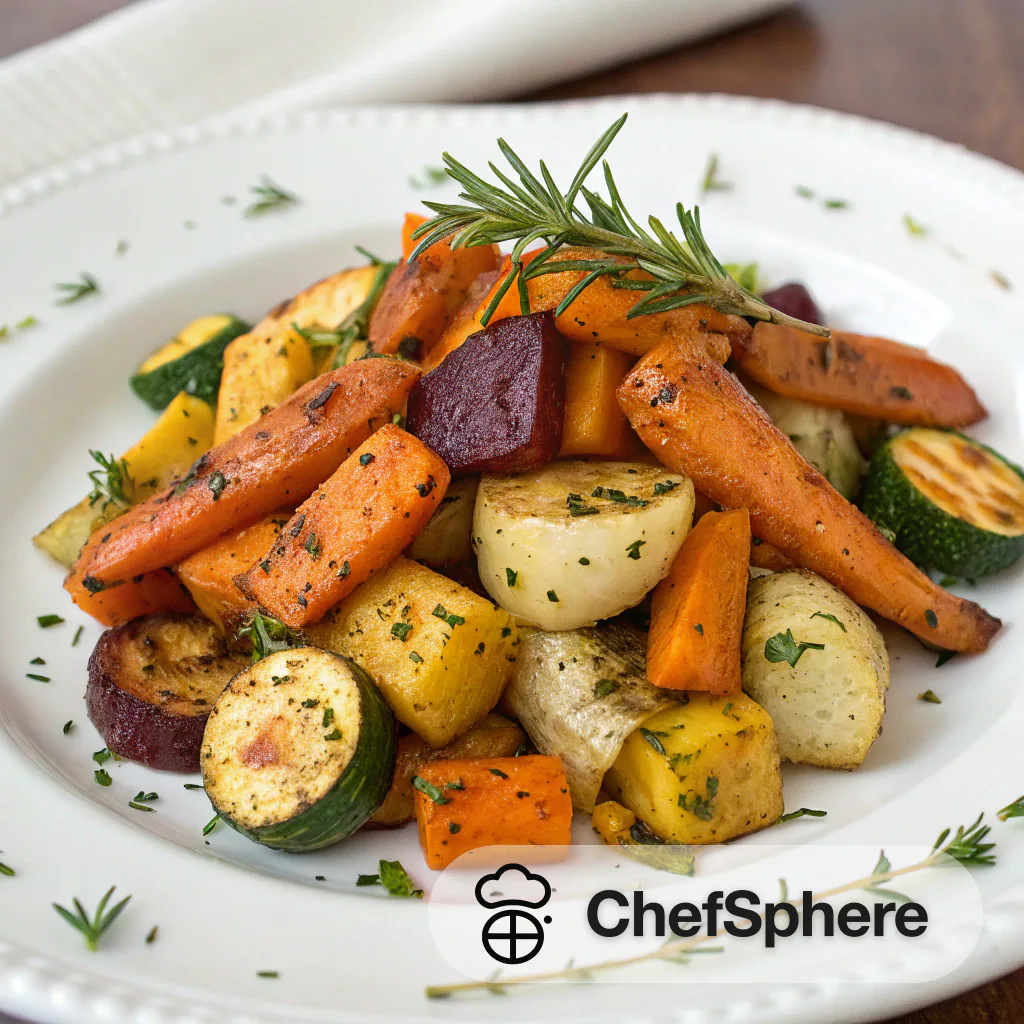 Savory Roasted Seasoned Vegetable Medley