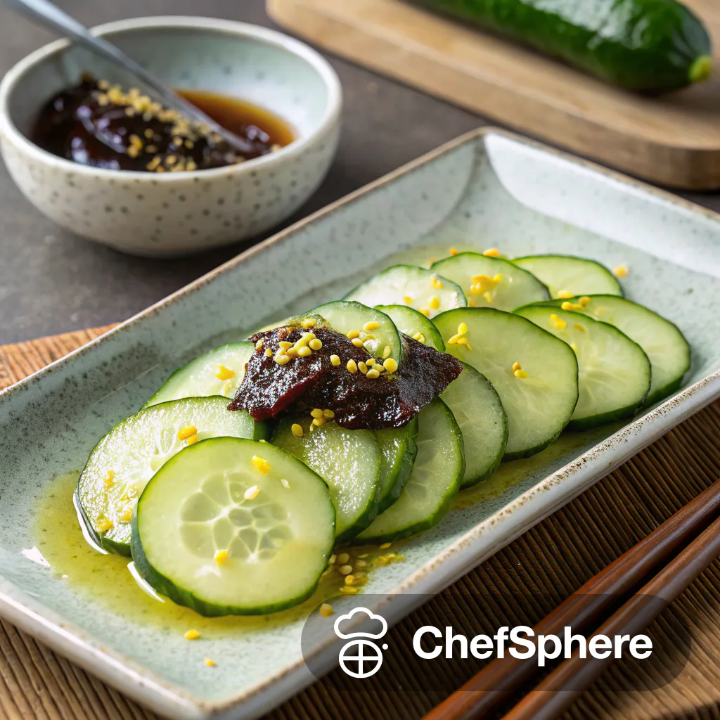 Quick Japanese Pickled Cucumbers