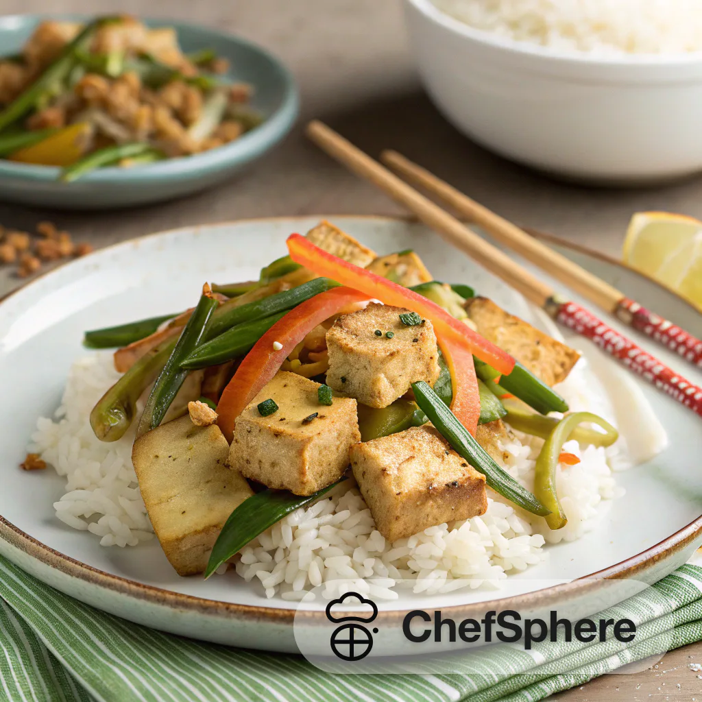 Coconut Lemongrass Tofu Stir-Fry Recipe