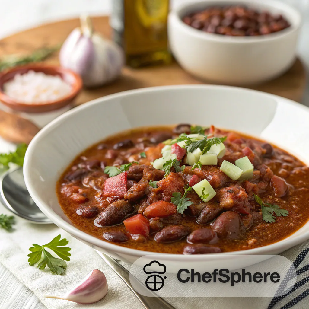 Spicy Bean Stew with Heartiness