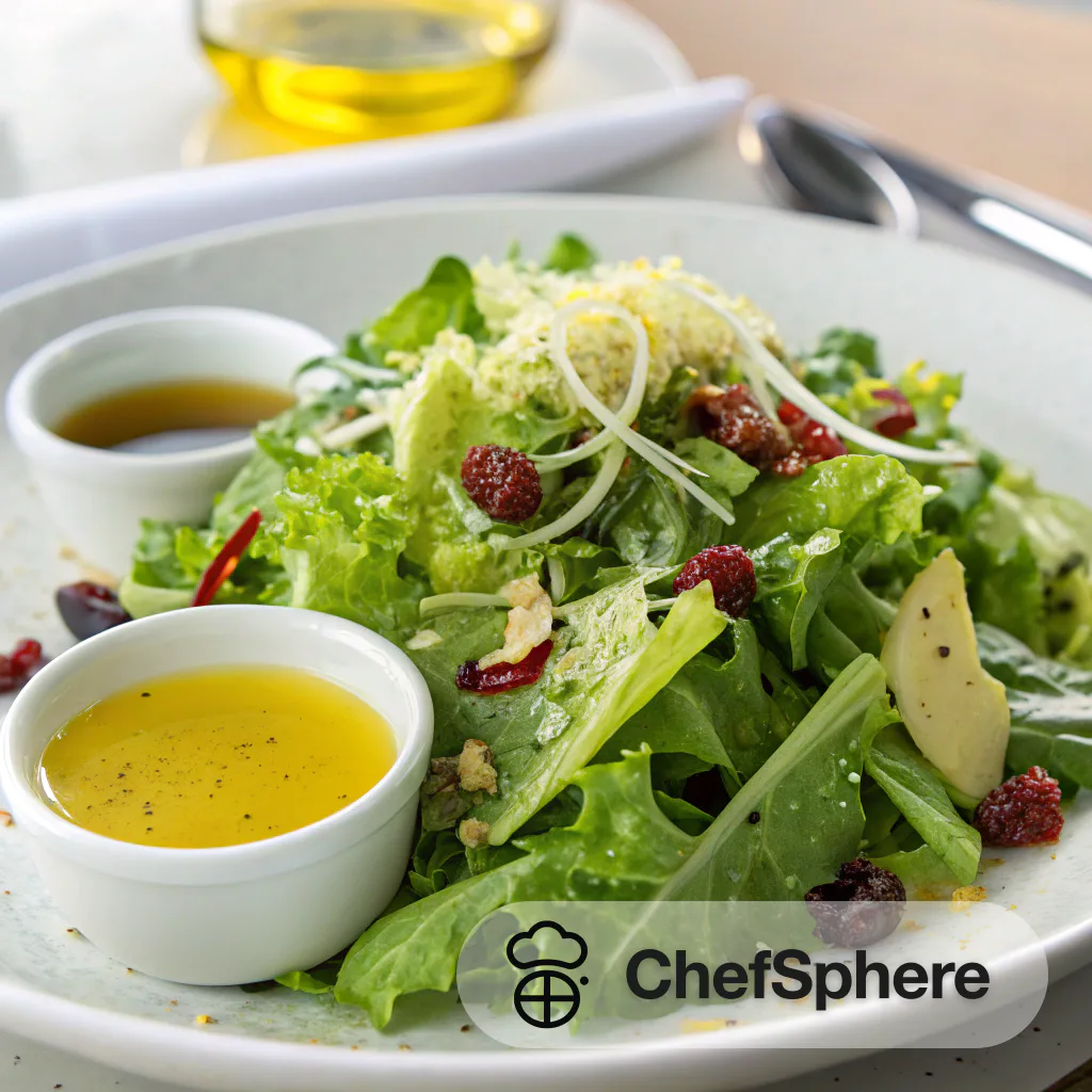 Zesty Green Salad with Fresh Dressing