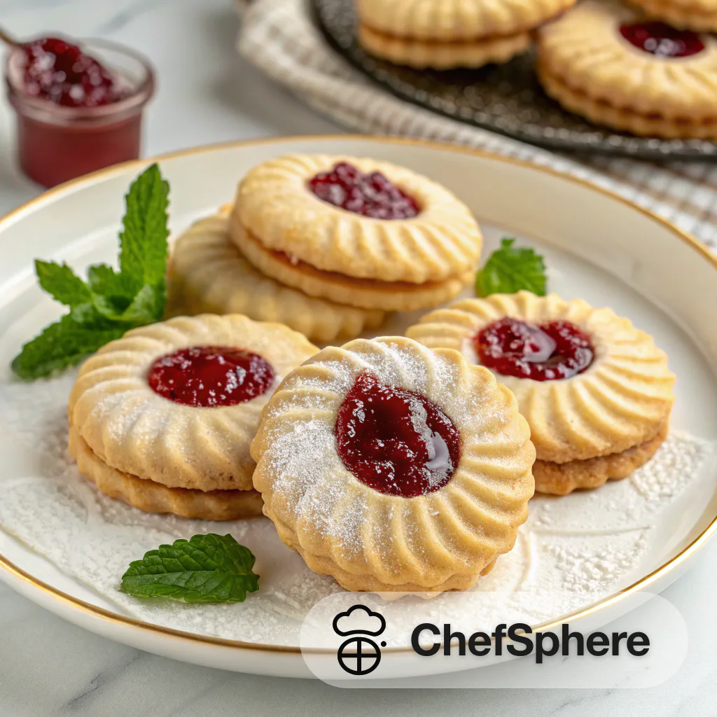 Jam-Filled Classic Arabic Cookies