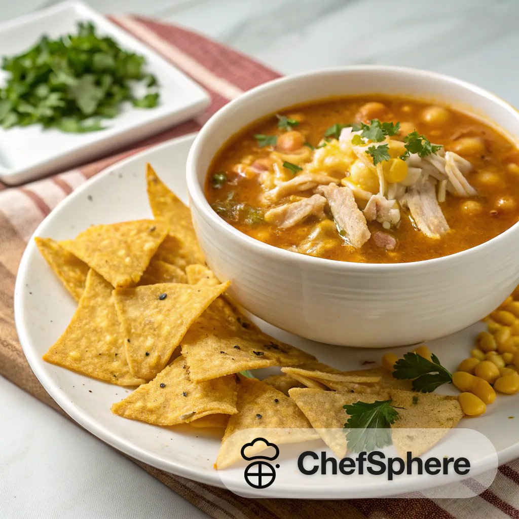 Cozy Chicken Soup and Cheesy Nachos