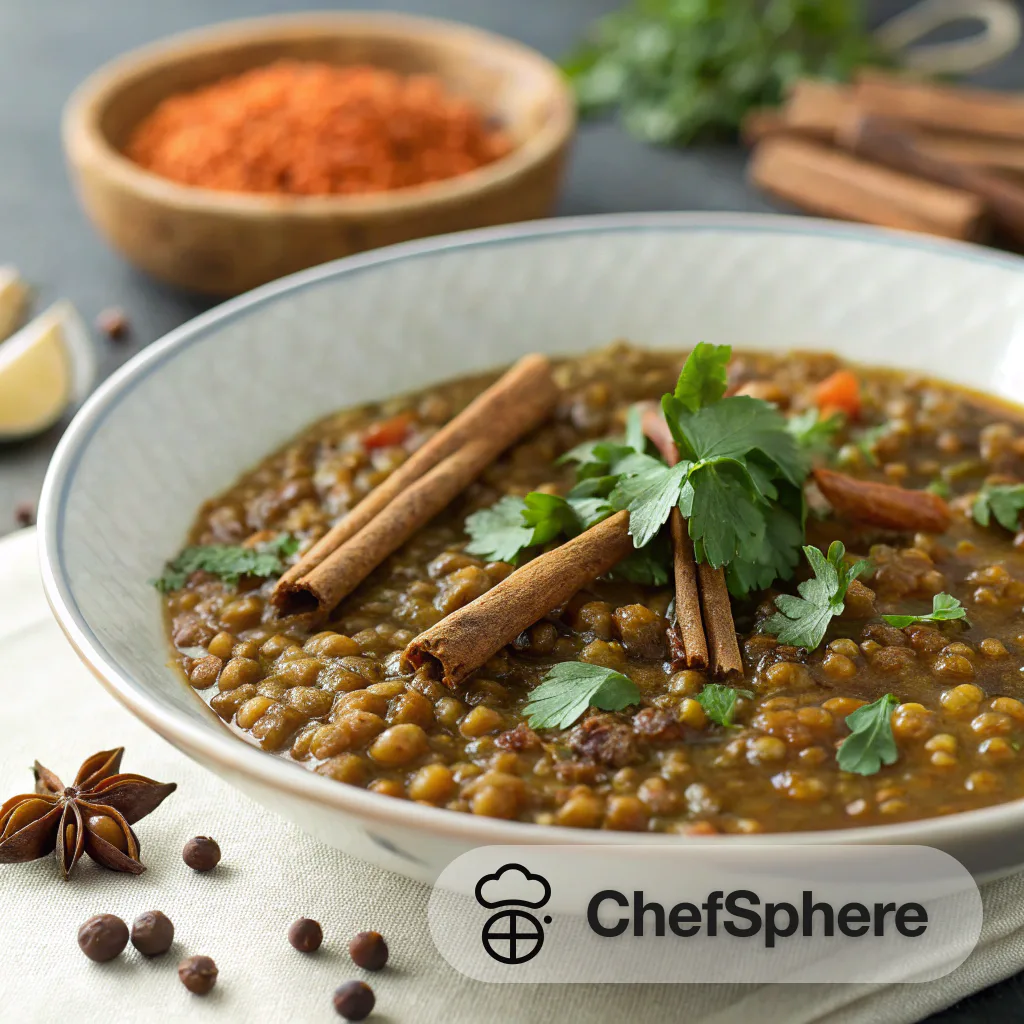 Cumin-Spiced Lentil Stew with Aromatics