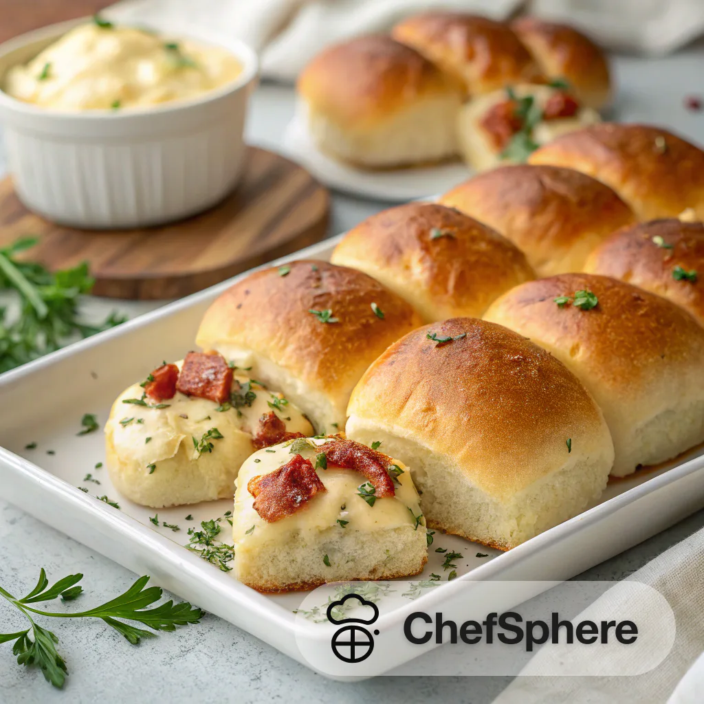 Flavorful Stuffed Oven-Baked Buns