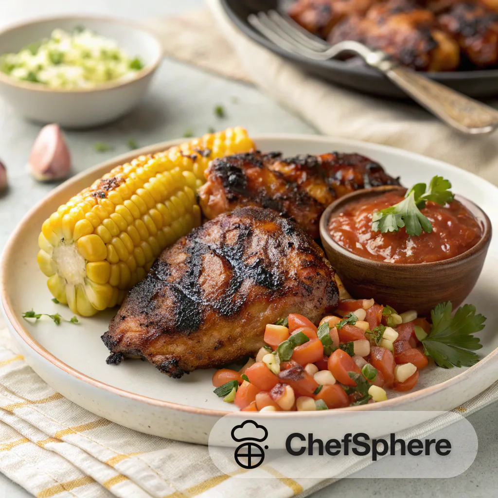 Chipotle Glazed Smoky Grilled Chicken