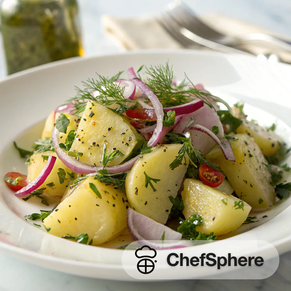 Herb-Infused Potato Salad with Vinaigrette