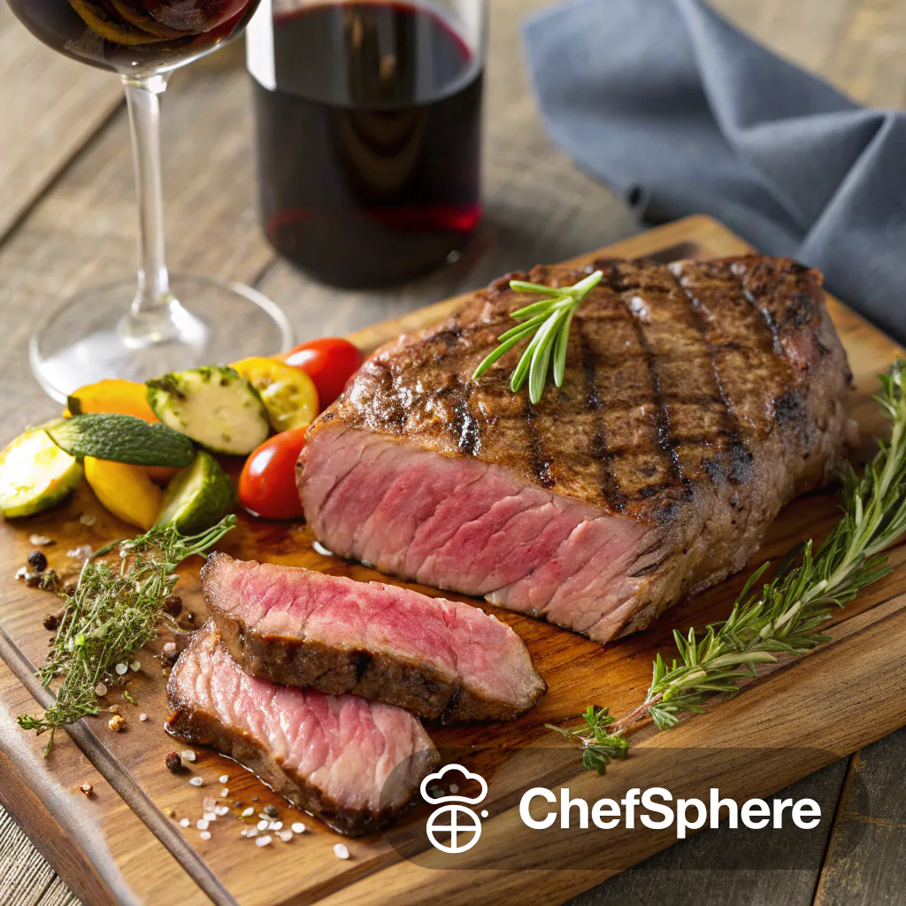 French-Inspired Rustic Sirloin Steak Recipe