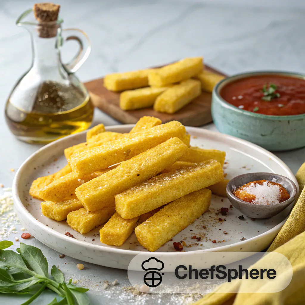 Nutritious Crispy Polenta Fries