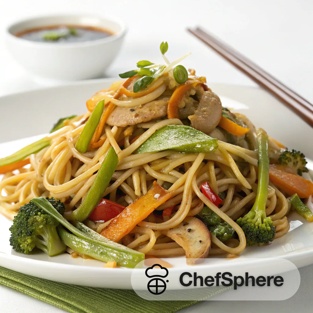 Speedy Veggie Noodle Stir-Fry Recipe