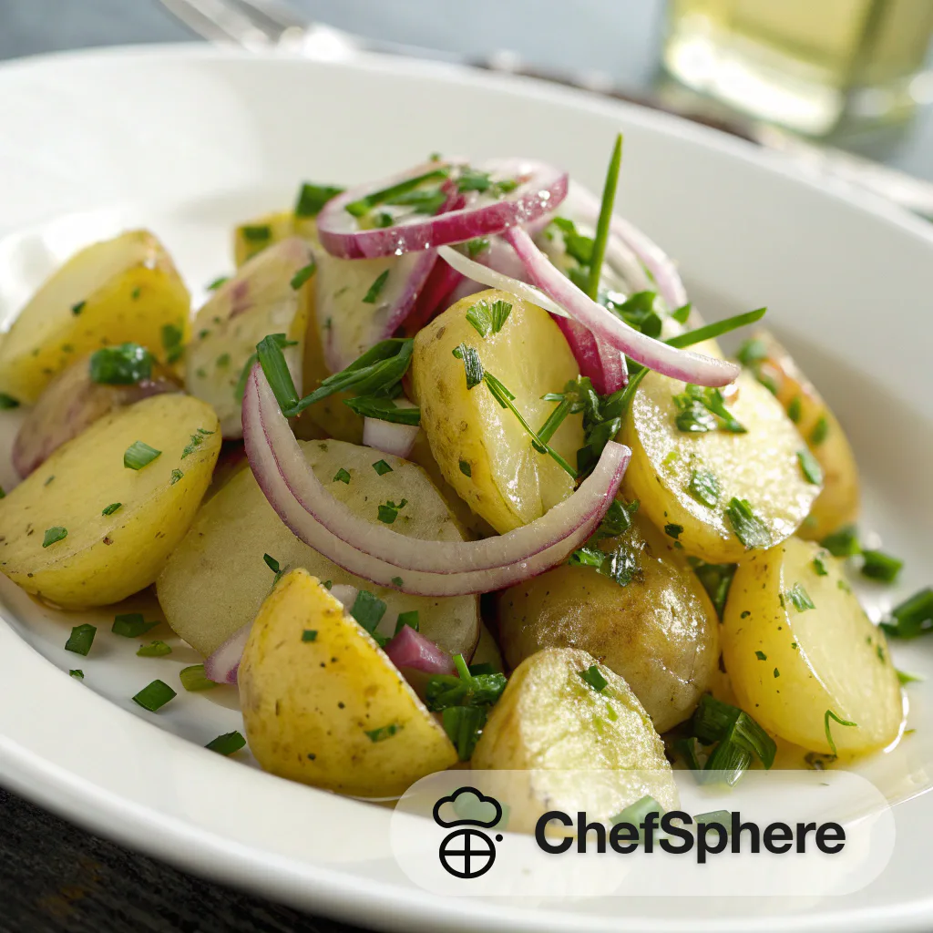 Tangy French Potato Salad with Vinaigrette