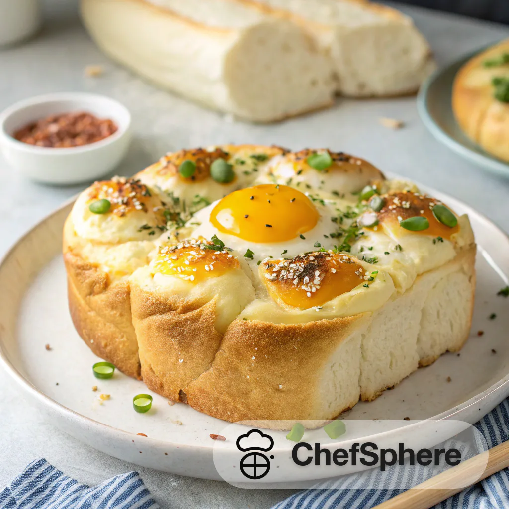 Korean-Inspired Fluffy Egg Bread