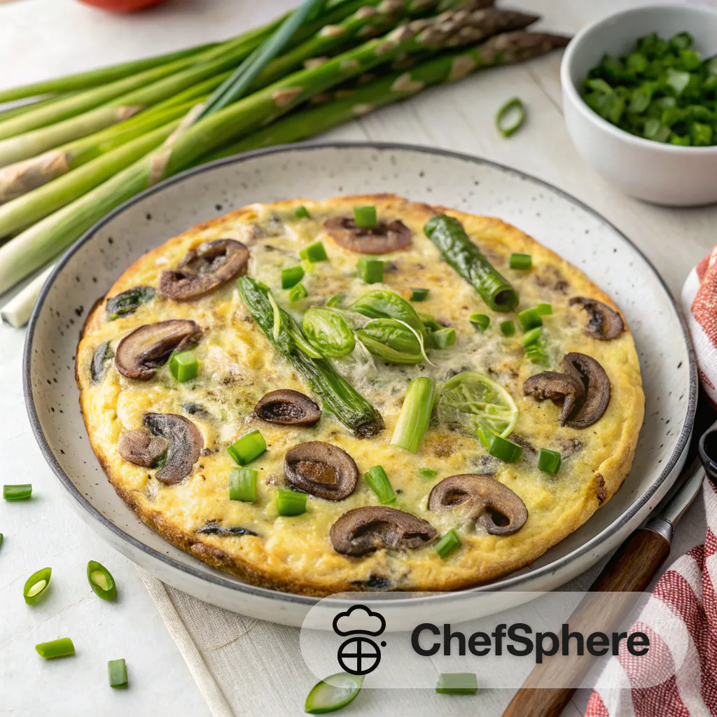 Cheesy Veggie Frittata, Baked to Perfection