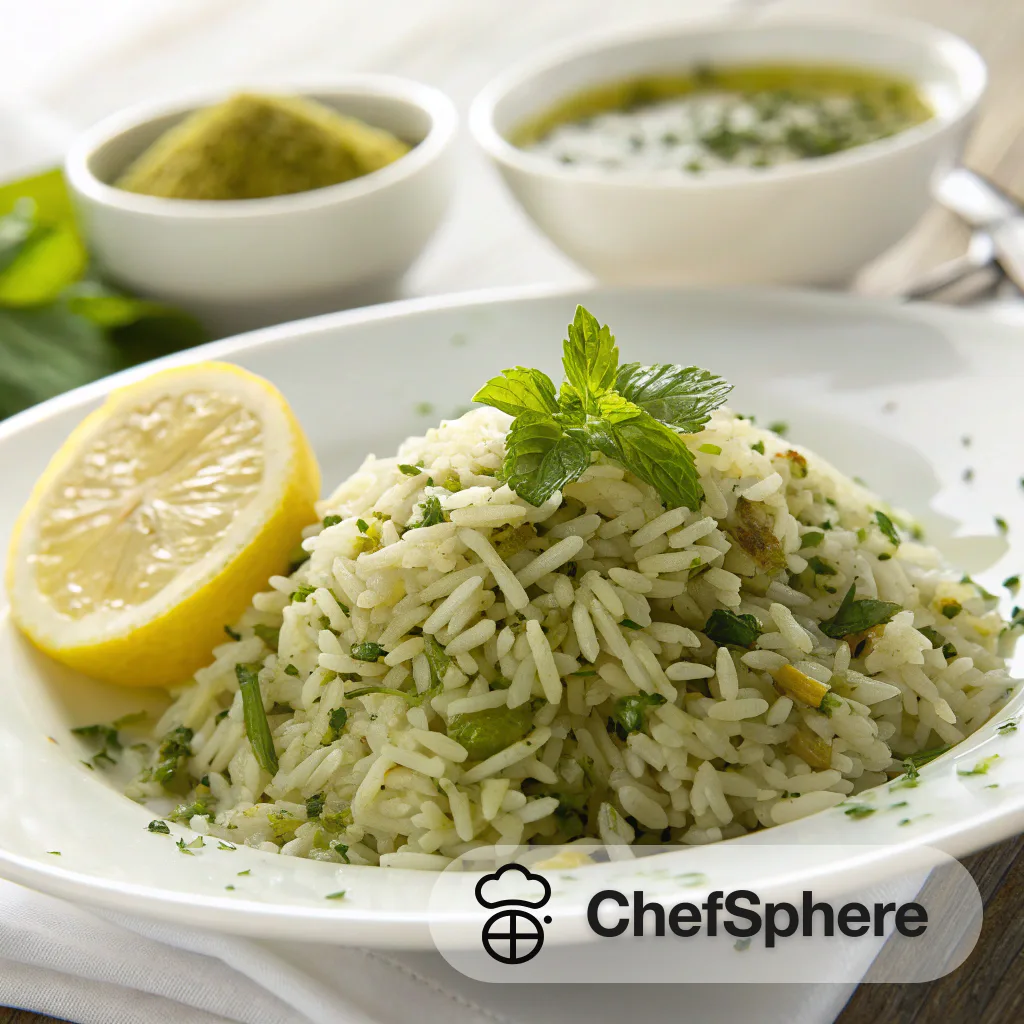Green Tea Infused Magic Rice Recipe