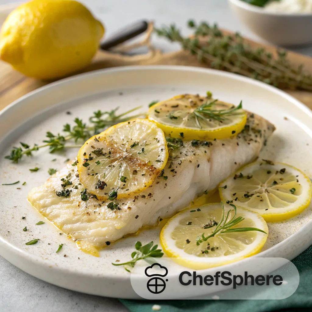 Lemon-Thyme Broiled Fish Recipe