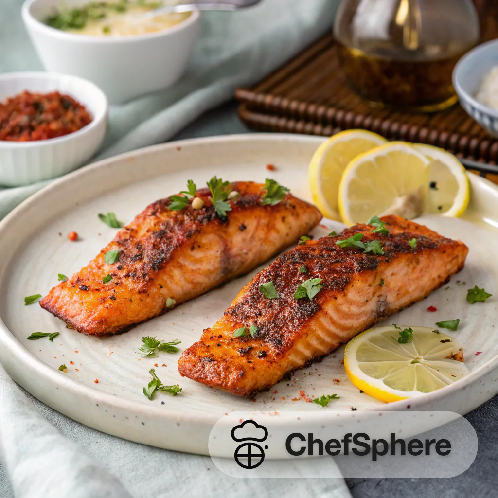 Slow-Roasted Harissa Salmon Tenders
