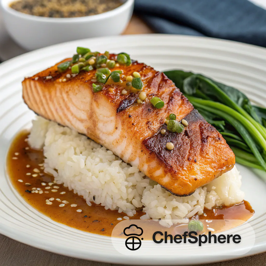 Crispy Miso-Honey Glazed Salmon Recipe