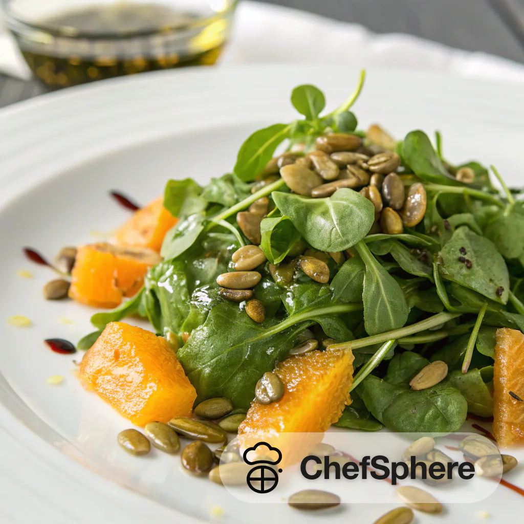 Watercress and Pumpkin Seed Crunch Salad