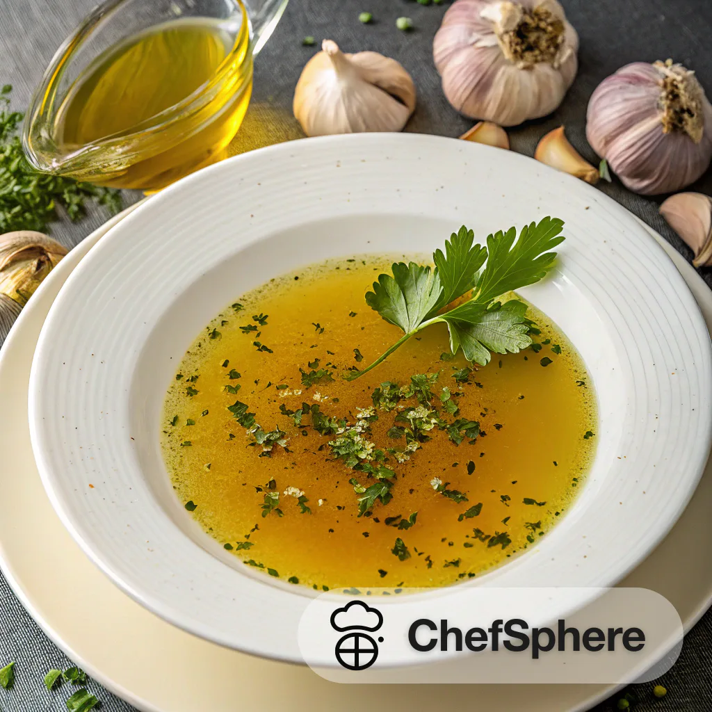 Garlic Herb Infused Fragrant Broth