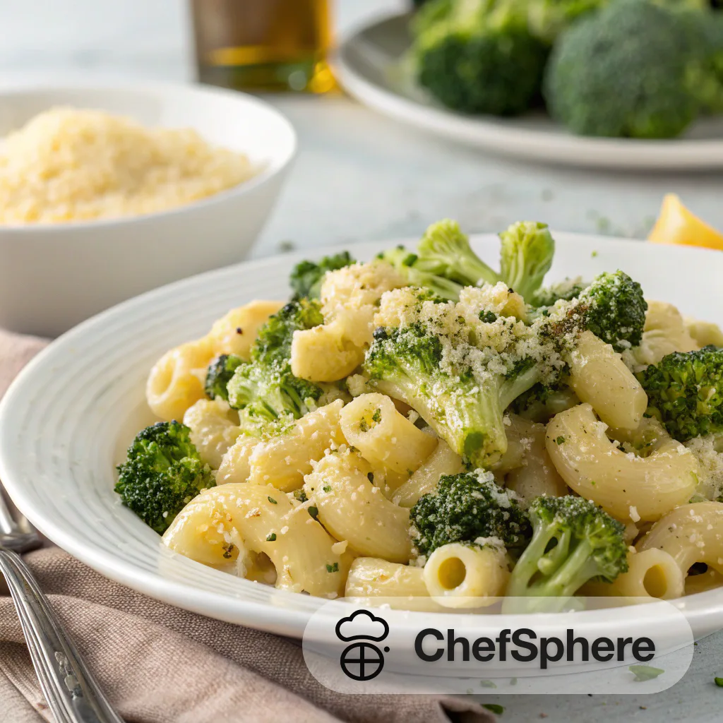 Cheesy Broccoli Pasta for Comforting Meal