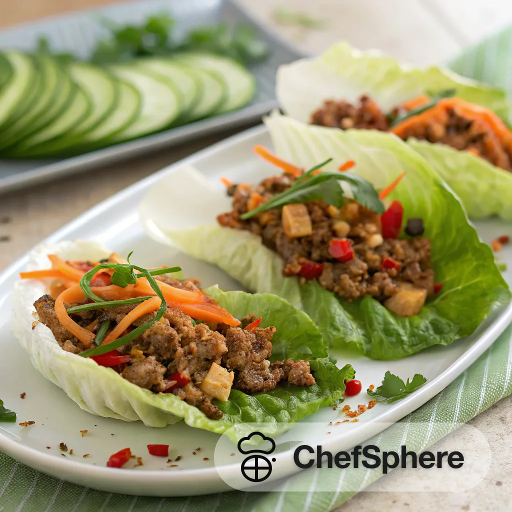 Asian Fusion Lettuce Wrap Medley
