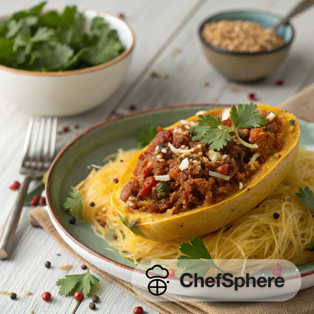 Spicy Mexican Spaghetti Squash Twist
