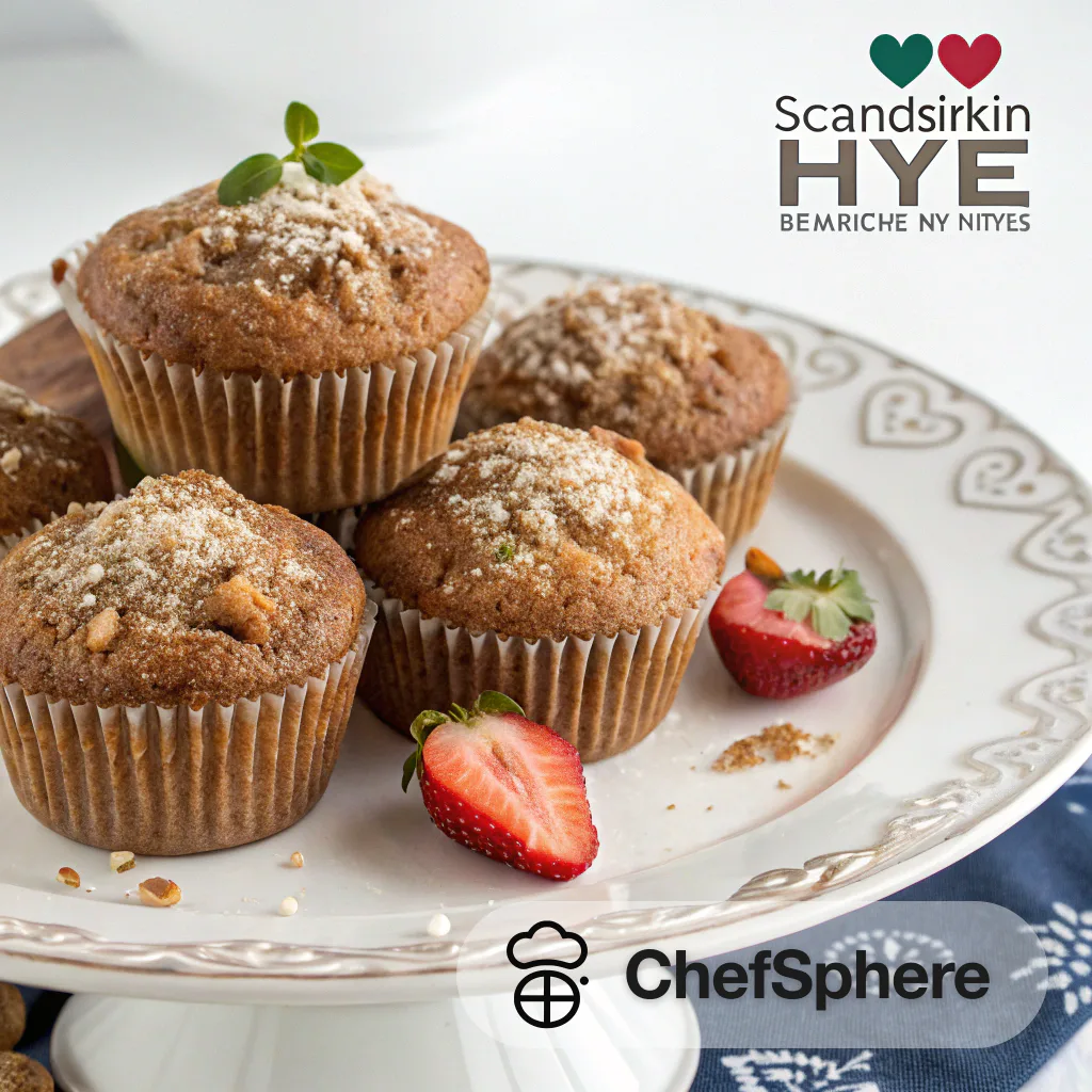 Scandinavian Rye Muffins: Hearty Bites