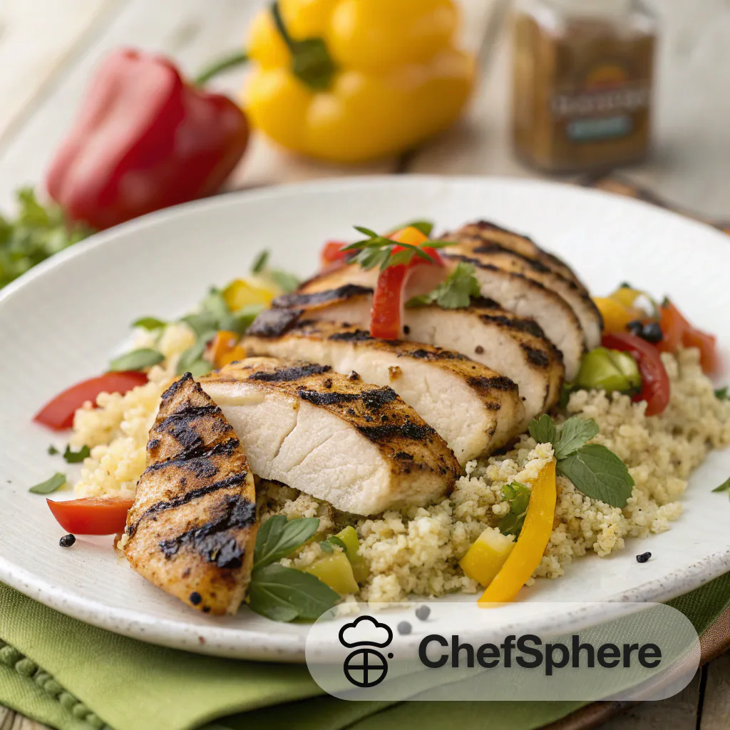 California Grilled Chicken with Fresh Flavors