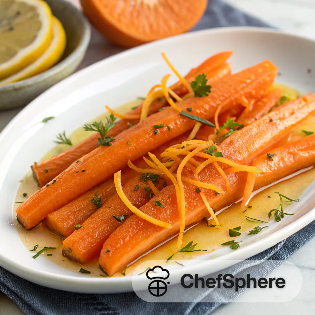 Ginger Citrus Pickled Carrots