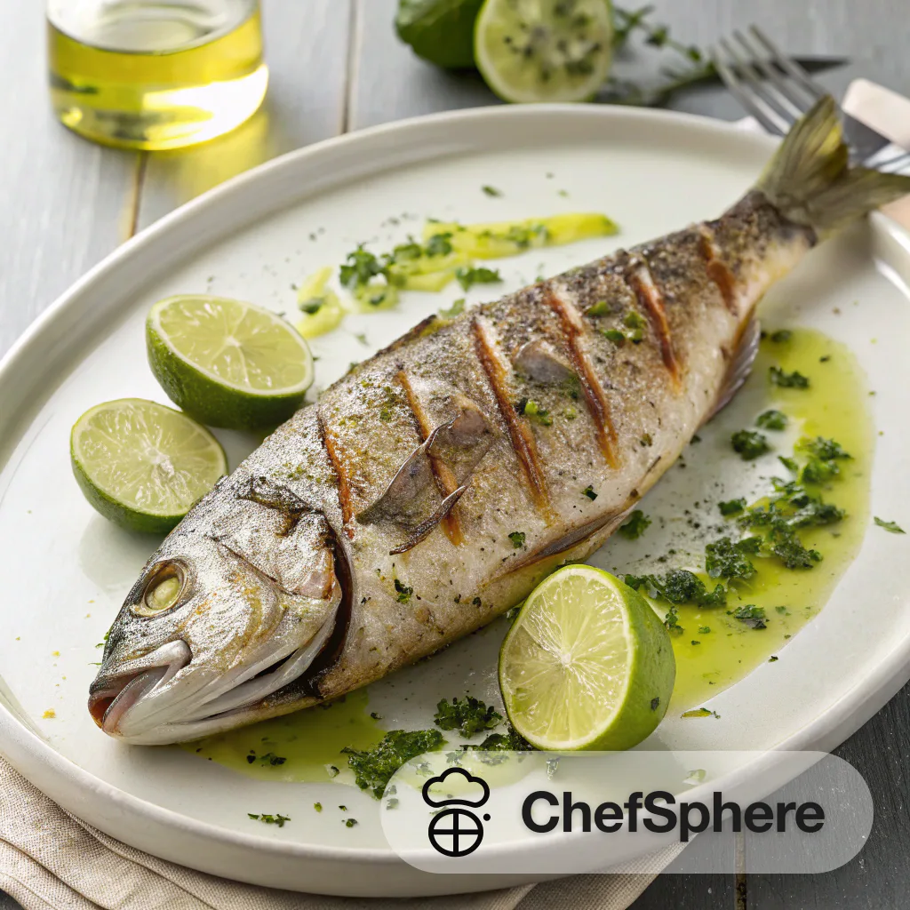 Lime-Marinated Grilled Whole Fish Recipe