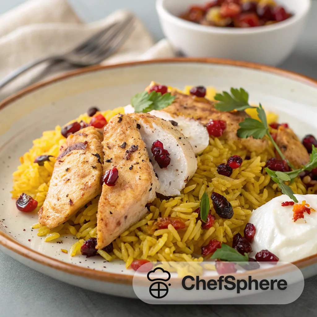 Barberry Saffron Tangy Rice Pilaf