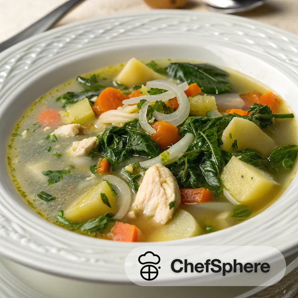 Fresh Vegetable Medley Soup Bursting Flavor