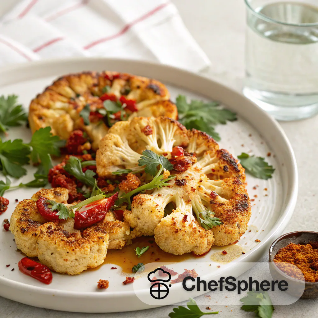 Spicy Grilled Cauliflower Steaks Recipe