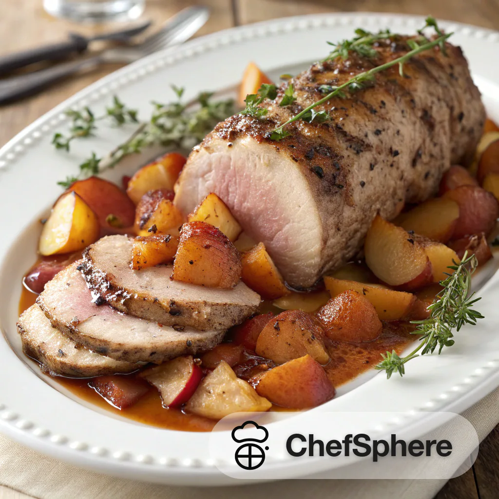 Pork Roast with Caramelized Apples