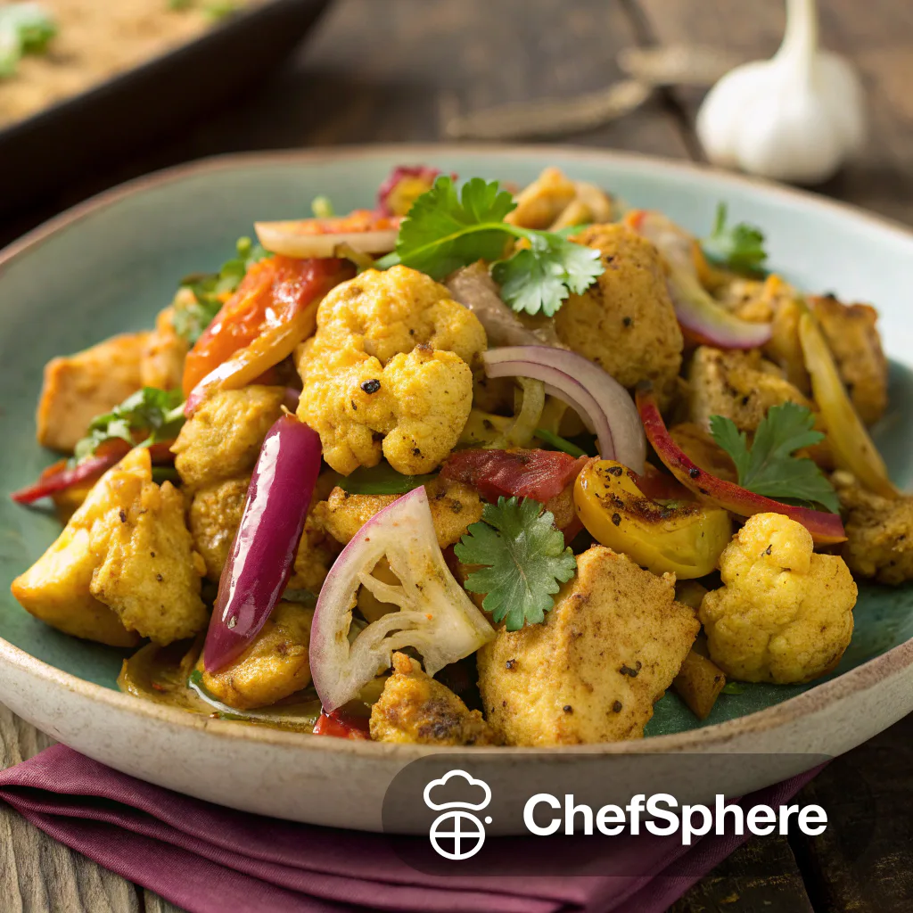 Curry Chicken and Cauliflower Stir-Fry