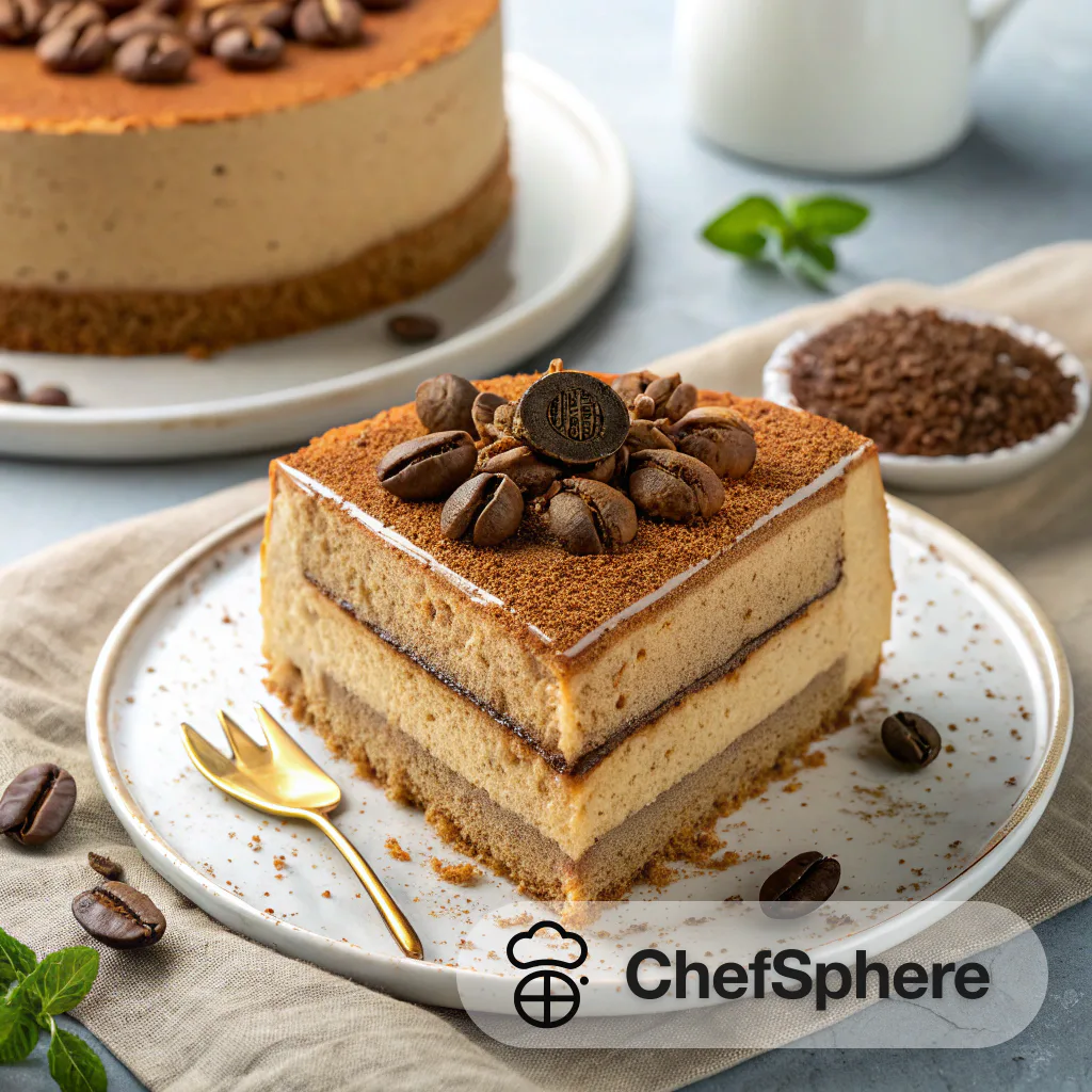 Arabic Coffee Infused Moist Cake