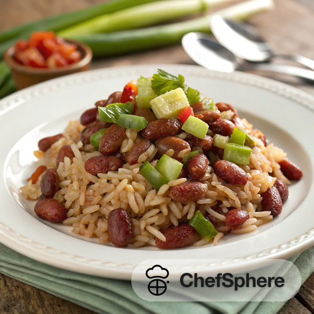 Smoky Creole Red Beans and Rice