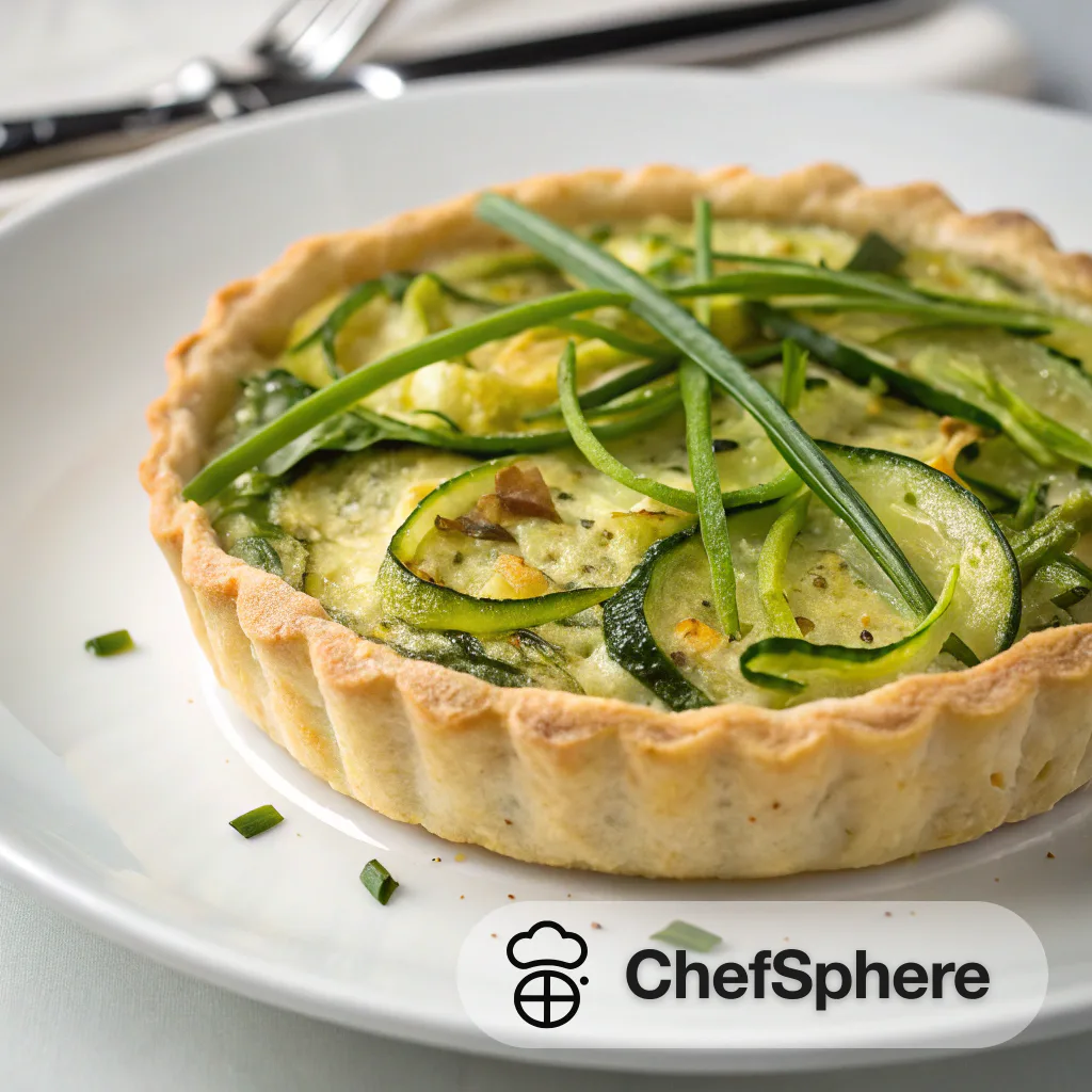Flaky Vegetable Pie with Savory Filling.