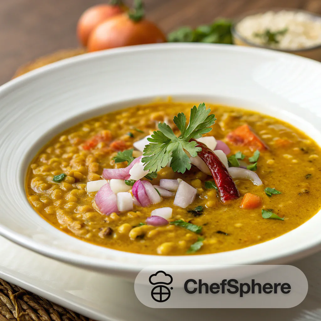 Indian Spiced Lentil Soup Recipe