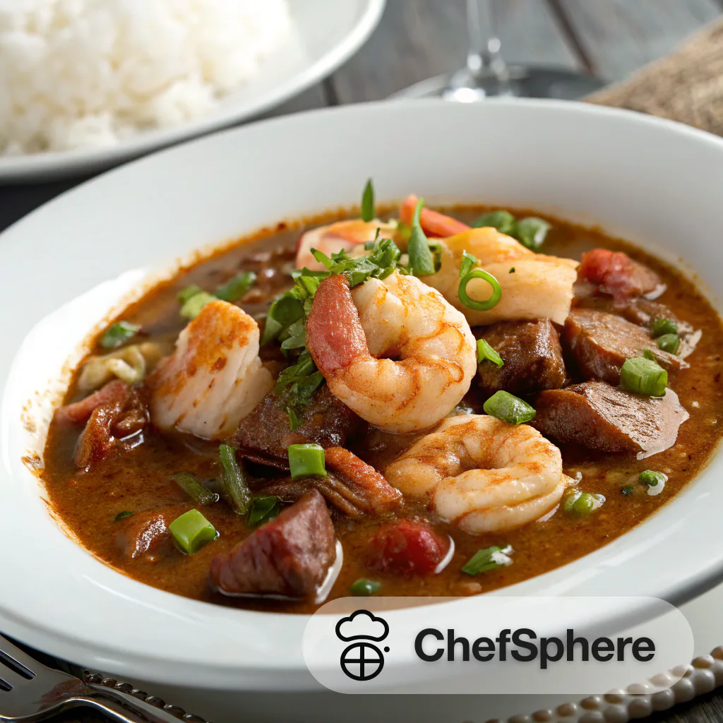 Duck and Shrimp Cajun Gumbo Recipe