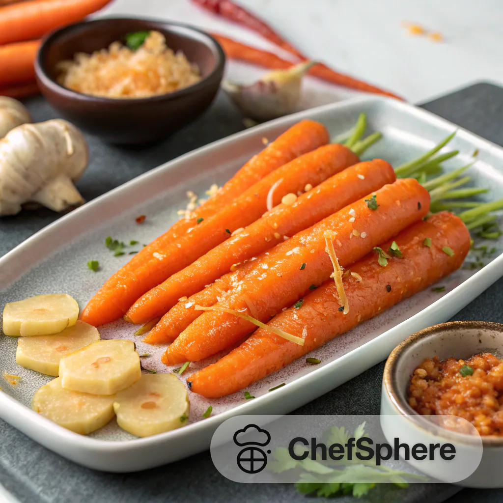 Ginger Carrot Pickles: Tangy and Crisp